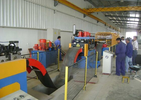 Highway Two-Wave Guardrail Cold Bending roller Forming Machine ≤500mm Steel Strip Width