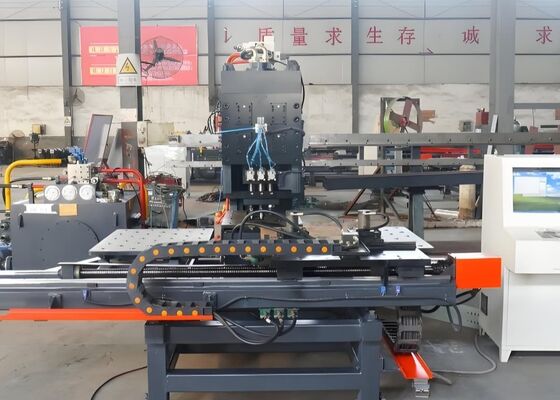 Automatic CNC Hydraulic Punching Machine For Power Transmission Line Tower Connection Plate
