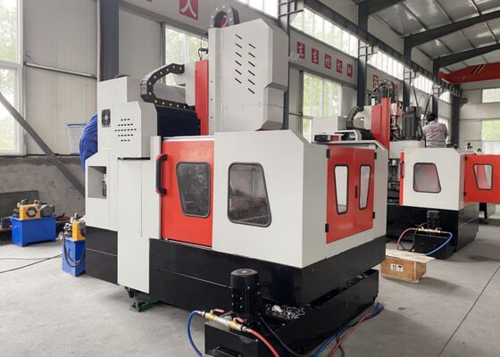 Automatic Tool Changer CNC Flange Metal Plate Sheet Drilling Machine 80mm Drilling Diameter