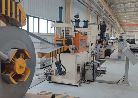 235Mpa Material Yield Strength Solar Bracket Punching Forming Automatic Machine ≤250mm Strip Width