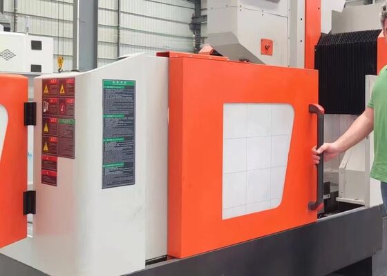 High Productivity CNC Plate Drilling And Milling Machine For Flange Manufacturing
