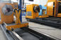 8 Axis CNC Plasma Pipe Cutting Beveling Machine For Circle / Square Hollow Section