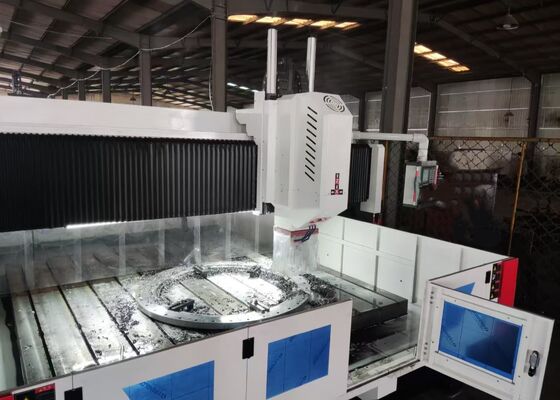 Petrochemical Equipment Manufacturing CNC Automatic Tool Change Drilling Machine for Shipbuilding Industry