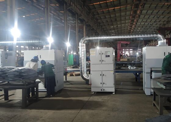 28KW Machine Power CNC Metal Plate Polishing Machine 2 Feed Motor