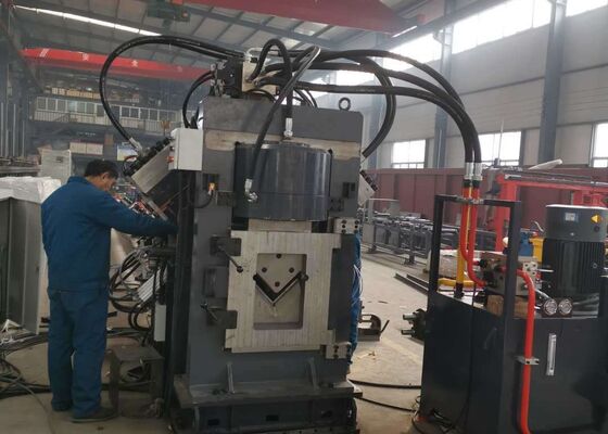 32x7x3m Cnc Angle Punching Cutting Machine Line 1000/1200KN Marking Force