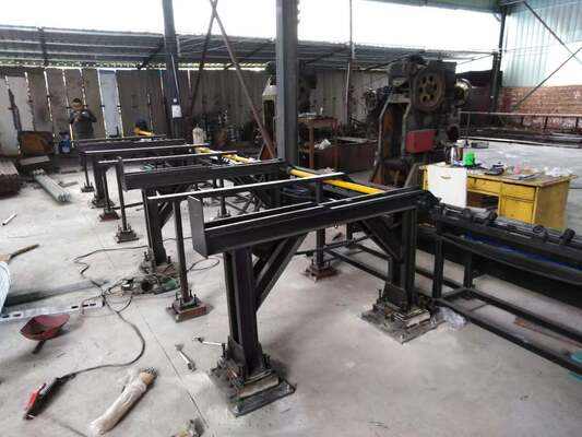 Integrated 3-In-1 CNC Steel Fabrication Line For Angle Flat Bar Channel Steel Processing