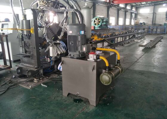 Electric Power Tower Iron Accessories Use Cnc Angle Punching Machine 1250KN Cutting Force