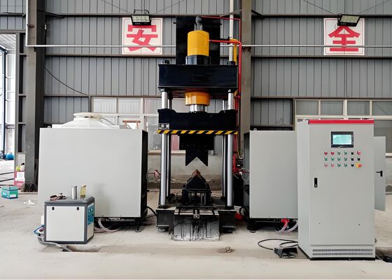 1400mm Max Opening Height Cnc Angle Steel Bending And Heating Machine 120*2KW Heating Power