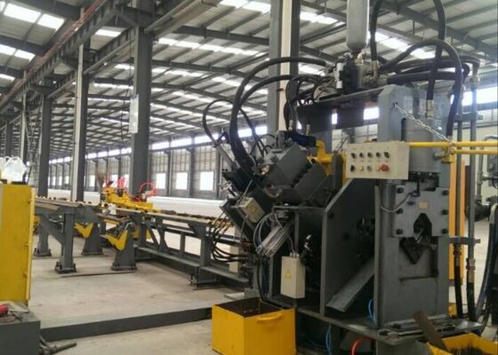 Model JNC2020 Cnc Angle Punching Shearing Production Line 32x7x3m Overall Dimension