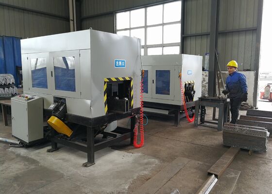 Model GQ200 Cnc Angle Root Milling Machine 100~570mm/Min Feeding Speed