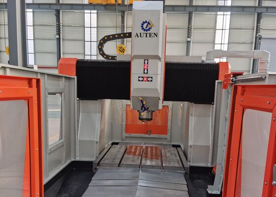 Wind Power Generation Use Cnc Flange Small Size Drilling Machine BT50 Spindle Taper