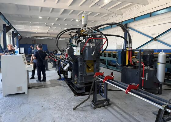 14x10x19mm Character Size CNC Multi-Functional Angle Steel Fabrication Machine 32x7x3m Dimension