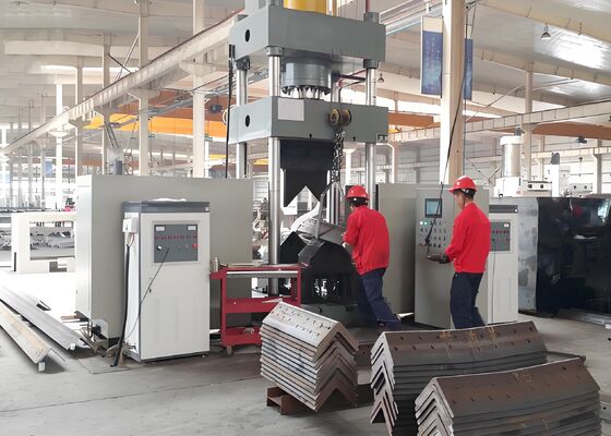 Tower Industry Used Cnc Angle Steel Bending And Heating Machine For Flat Steel Plate