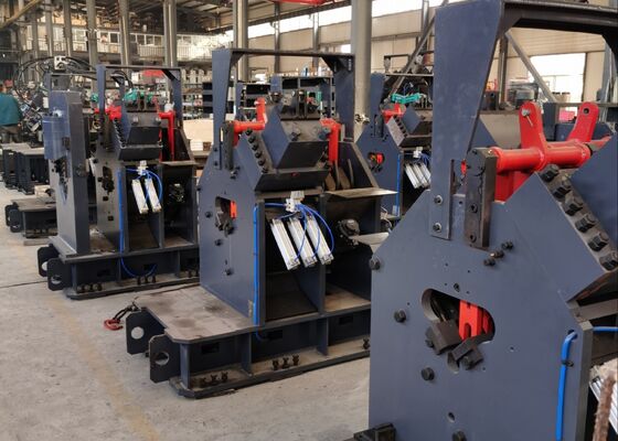 With Marking Cutting Function Cnc Angle Punching Machine Line For Power Communication Tower
