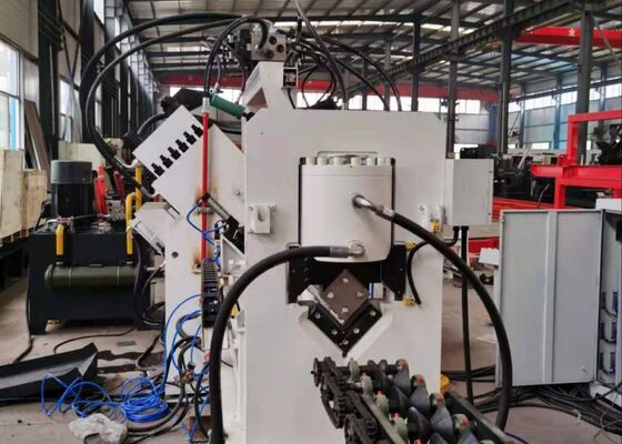 With Marking Cutting Function Cnc Angle Punching Machine Line For Power Communication Tower