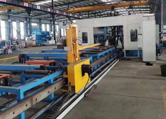 40mm Max Drilling Diameter CNC High Speed H Beam Drilling Machine For Channel Section