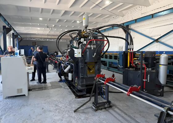 Φ26х20mm Max Punching Industrial CNC Angle Punching Machine With Automatic Marking