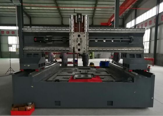 Heat Exchangers Used Cnc Plate Drilling Machine 20/30KW Servo Spindle Motor Power