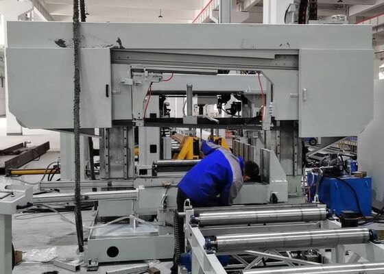 High Precision CNC Beam Drilling Machine For Structural Steel Manufacturing