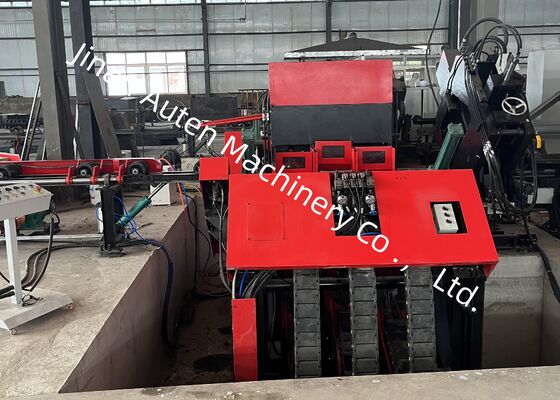 Fully Automatic CNC Angle Drilling And Marking Machine With 9 CNC Axes