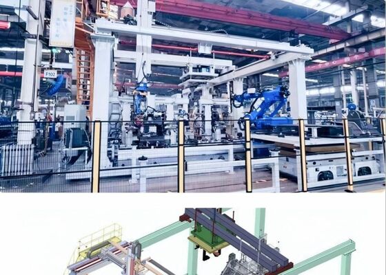 1465mm,2010mm Arm Span A Robotic Welding Workstation 12KG Load Capacity