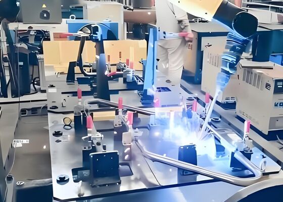 1465mm,2010mm Arm Span A Robotic Welding Workstation 12KG Load Capacity