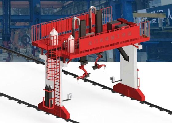 Servo-Driven CNC Gantry-Type Welding Robot For Hip Assembly Components