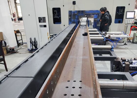 Advanced CNC H Beam Drilling Machine With BT40 High-Speed Spindle Technology