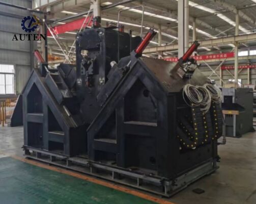 9 Axes CNC Angle Drilling Machine Featuring Air Atomization Dry Internal Cooling
