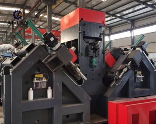 Model ADM2532 CNC Angle Drilling And Marking Machine BT40 Taper Of Drilling Spindle