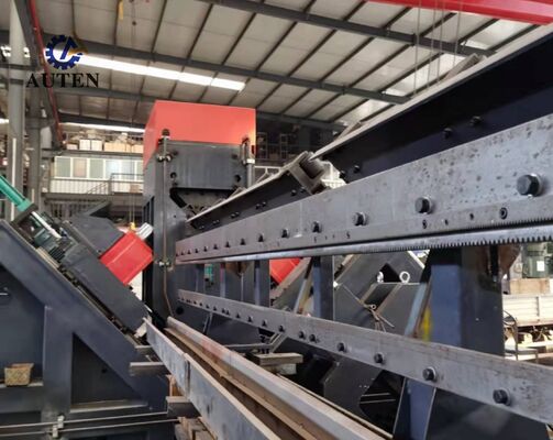 Model ADM2532 CNC Angle Drilling And Marking Machine BT40 Taper Of Drilling Spindle
