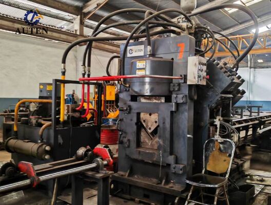 Precision High Speed CNC Punching Marking And Shearing Line For Angles With Smart Control