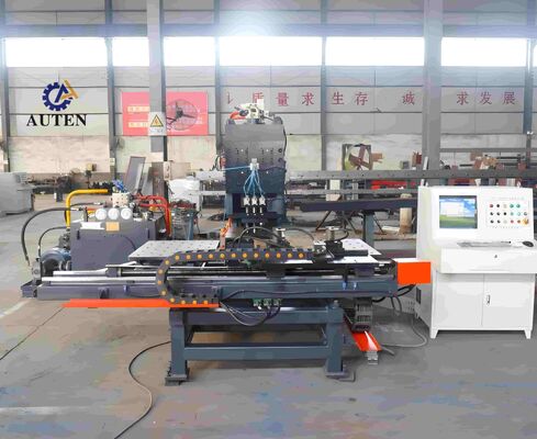 High-Speed CNC Plate Punching Marking And Drilling Machine With Integrated Processing