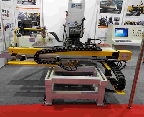 Efficient CNC Plate Punching Marking Drilling Machine With CAD / CAM Integration