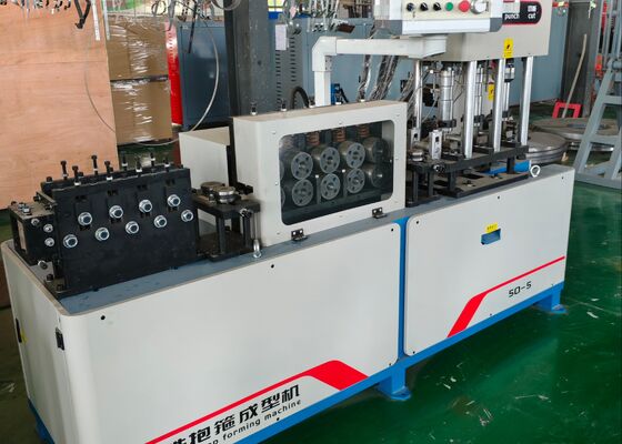 Model FF80 CNC Flat Steel Clamp Machinewith Bending And Punching Functions