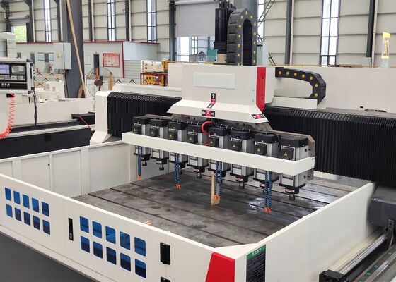 High Speed CNC Gantry Drilling Machine For Sieve Plate ER20 Spindle Taper Hole
