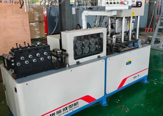Model FF80 CNC Flat Steel Clamp Machine With Hydraulic System And Servo Control Technology