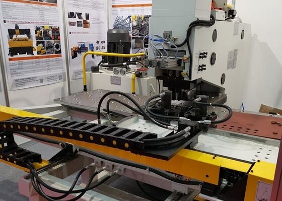 1500*800mm Max Size Of Work Piece CNC Plate Punching Machine Used In Transmission Tower Manufacturing