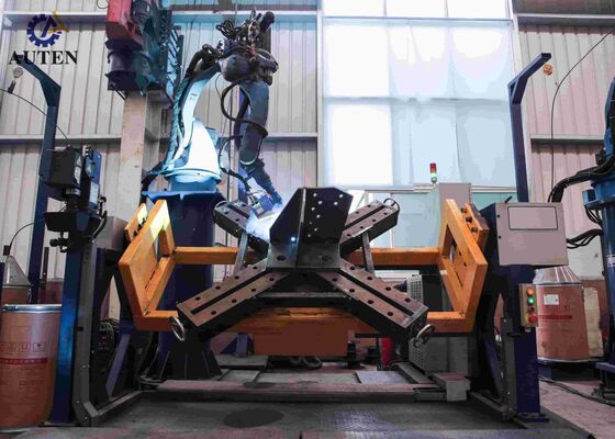 Identify Weld Seam Shape CNC Smart Welding Solution For Power Transmission Tower Legs