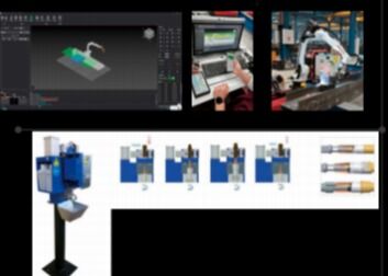 Steel Structure Industry Used Intelligent Welding Robot BR-2010A Pro/DG9 Ground Rail Type Welding Robot