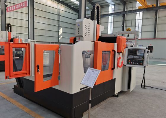 28mm T-Slot Width CNC Plate Drilling And Milling Machine 30mm Max. Drilling Diameter