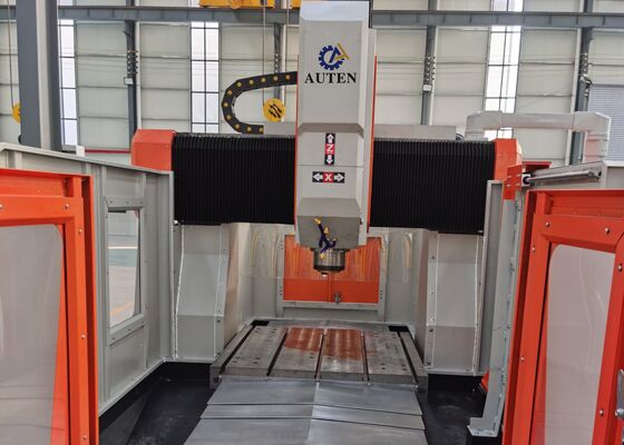 28mm T-Slot Width CNC Plate Drilling And Milling Machine 30mm Max. Drilling Diameter
