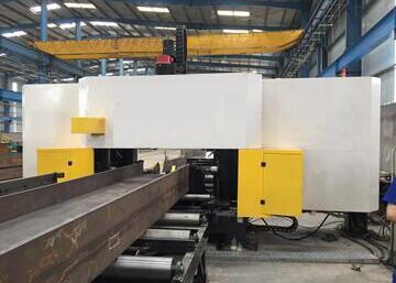 Spindle Speed Range 0-3000 Rmin CNC Beam Sawing Machine Line with CNC Drilling Machine Type Providing Automated Cutting Operations