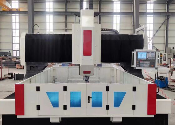 CNC Gantry Plate Drilling And Milling Machine With Chamfering Tapping For Steel Plates
