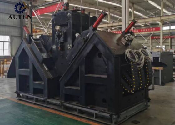 CNC Angle Drilling Machine Featuring Drill Cutting And Air Atomization Cooling For Durable Steel Processing