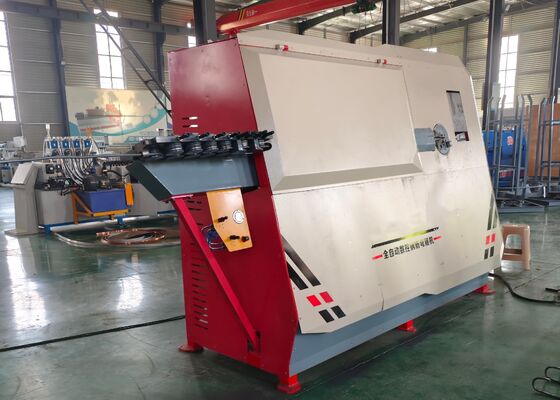 150*50 Cut-Off Cylinder CNC Flat Iron Hoop Forming Machine 2.2×1.6×1.8m Dimension
