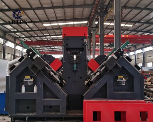 ADM2532 CNC Angle Steel Drilling Marking Production Line Used In Power Transmission Tower