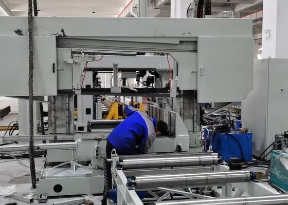 BHD700/3 CNC H-Beam Drilling Cutting Marking Machine For Steel Structure Fabrication Plants