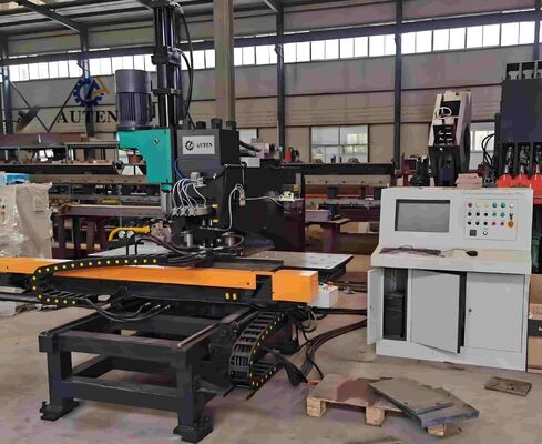 BNC100 Cnc Punching Marking And Drilling Of Steel Plates In The Field Of Steel Tower