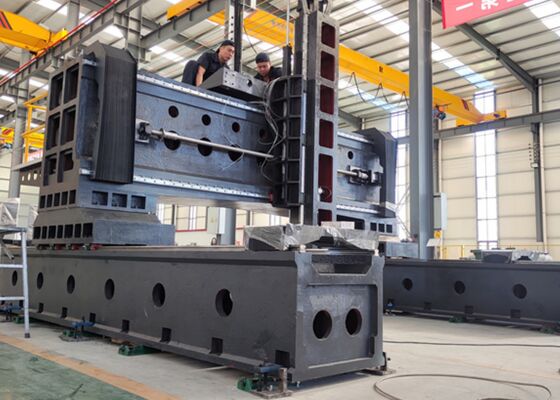 PHD4080 Cnc Gantry-Type Mobile CNC Drilling Milling Machine Steel Plate Flange Heat Exchanger